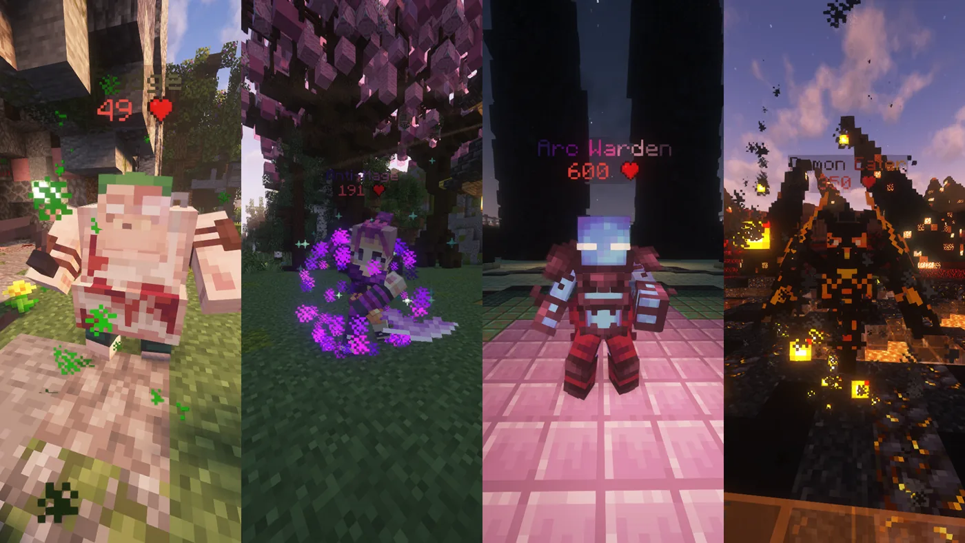 Рейдовый босс в ZXCRAFT